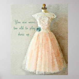 Pôster Jogar veste-se acima