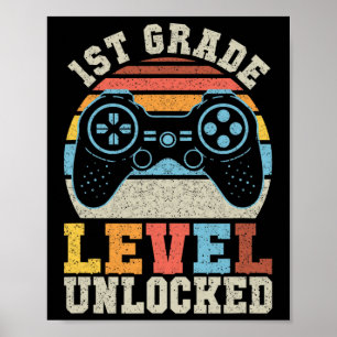 Poster Jogo 1rua Dia Da Escola Desbloqueado De Primeiro N