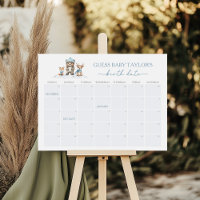 Jogo Calendário de Data de Vencimento dos Animais 
