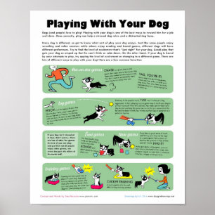 Poster Jogo com seu cão