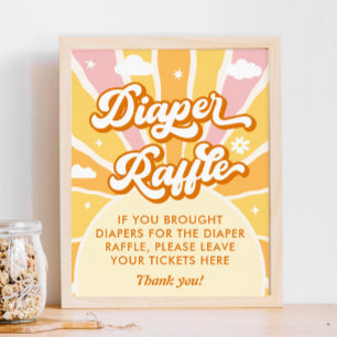 Poster Jogo da Fralda de Raffle Sunshine