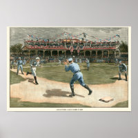 Jogo da Liga Nacional de Basebol de 1886