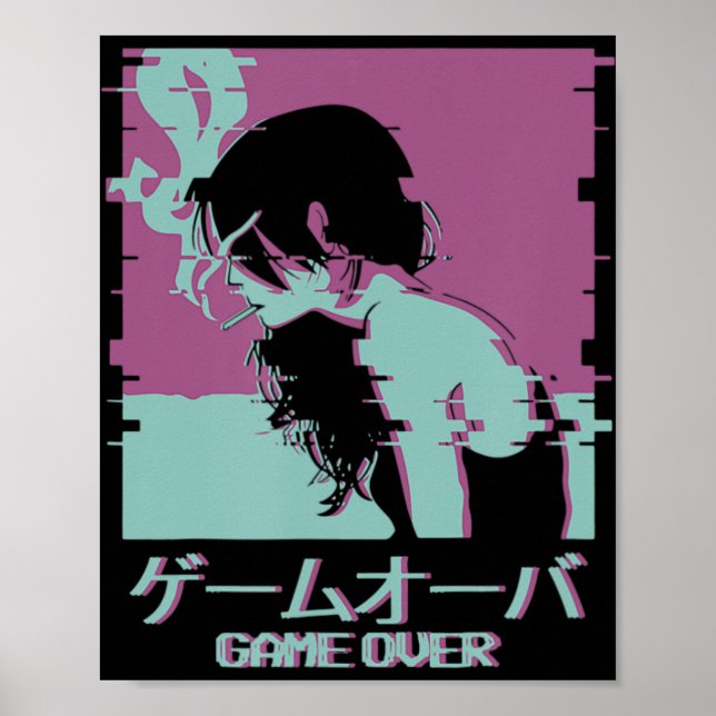 Poster Jogo de animação japonês (Frente)