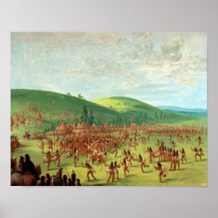 Pôster Jogo de bola indiano