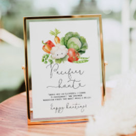 Poster Jogo de caça ao chá de fraldas do Pacificador cult