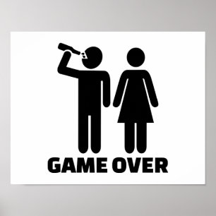 Pôster Jogo de casamento acabou