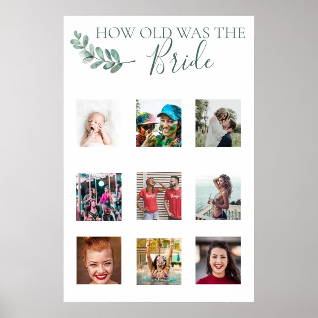 Poster Jogo de Chá de Fotografia Botânica da Mint (Frente)