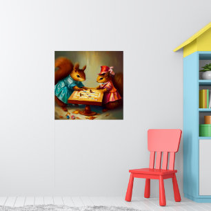 Poster Jogo de Conselho de Esquilo