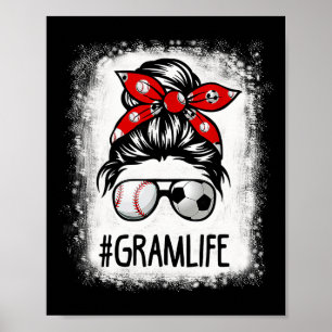 Poster Jogo de Futebol da Vida de Grama Descolorida Coque