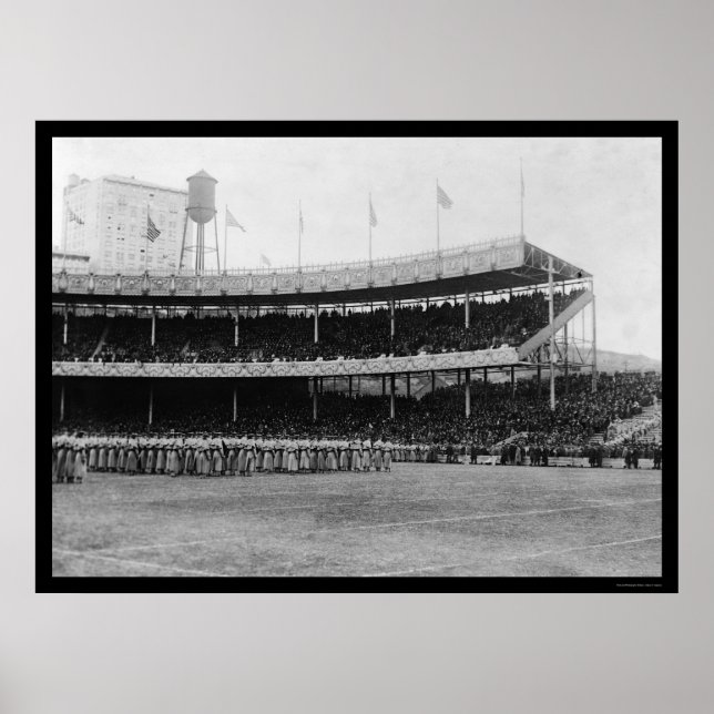 Poster Jogo de futebol do marinho 1916 (Frente)