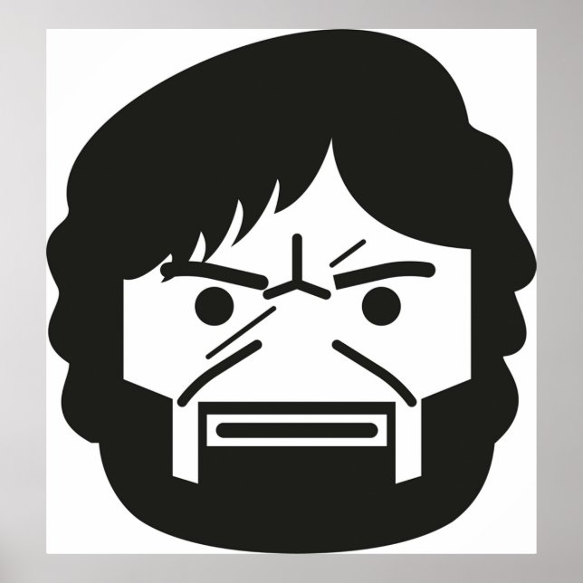 Poster Jogo de Ícones do Lannister da TV - Trones (Frente)