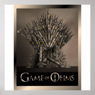 Poster Jogo de Ohms