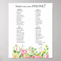 Jogo de Perguntas no Telefone 💍 Chá de Noiva