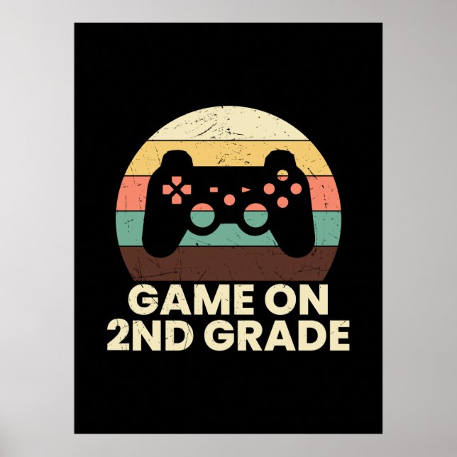 Poster Jogo De Professores Da Classe segundo No Nível Do  (Frente)