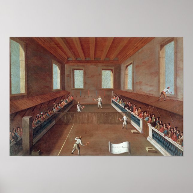 Poster Jogo de Racquets (Frente)