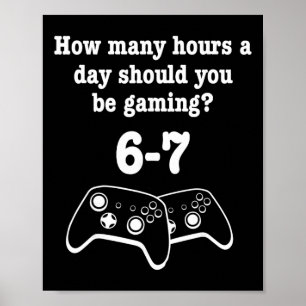 Poster Jogo de Vídeo 67 Meme Gamer Engraçado 67 Amante de