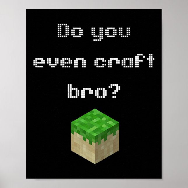 Poster Jogo De Vídeo Gamer Attyre Você Até Artesanato No  (Frente)