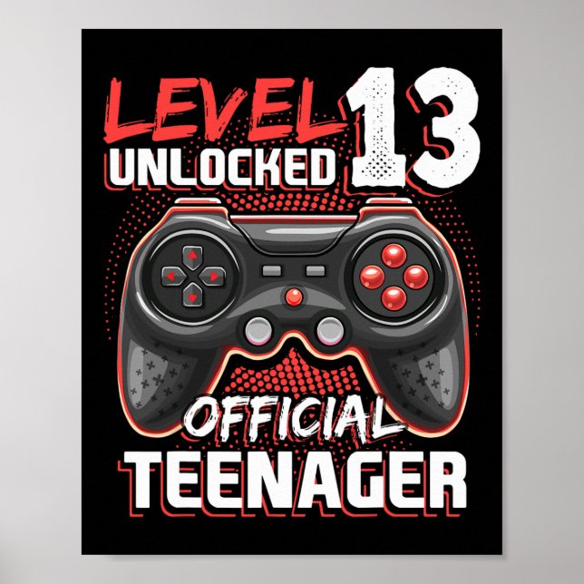 Poster Jogo de vídeo oficial do adolescente 13t desbloque (Frente)