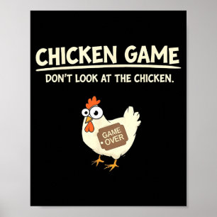 Poster Jogo Divertido de Frango Design Ltda Uni Frango Jo