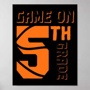 Poster Jogo Divertido No 1º Dia Da Faculdade De Basquete