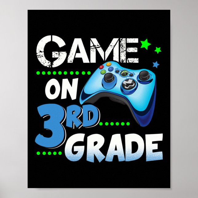 Poster Jogo Divertido No Presente Do 3º Grau (Frente)