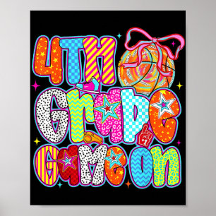 Poster Jogo do 4º ano no basquetebol