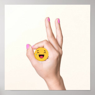 Poster Jogo do Círculo Ok Te Peguei