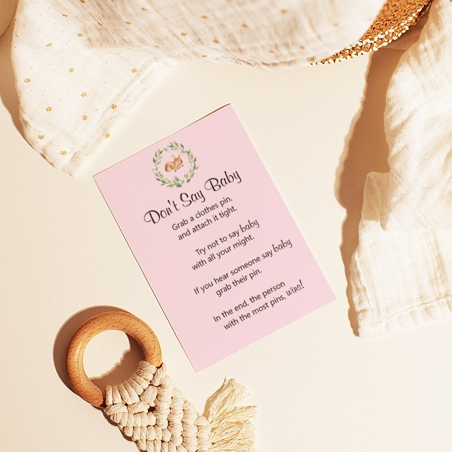 Poster Jogo "Don't Say Baby", "Não diga amor", (Criador carregado)