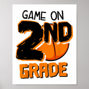 Poster Jogo Engraçado No Desenho Da Série segundo Primeir