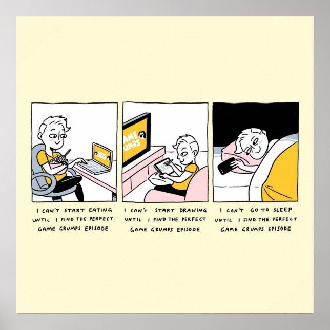 Poster Jogo Grumps ama (Frente)