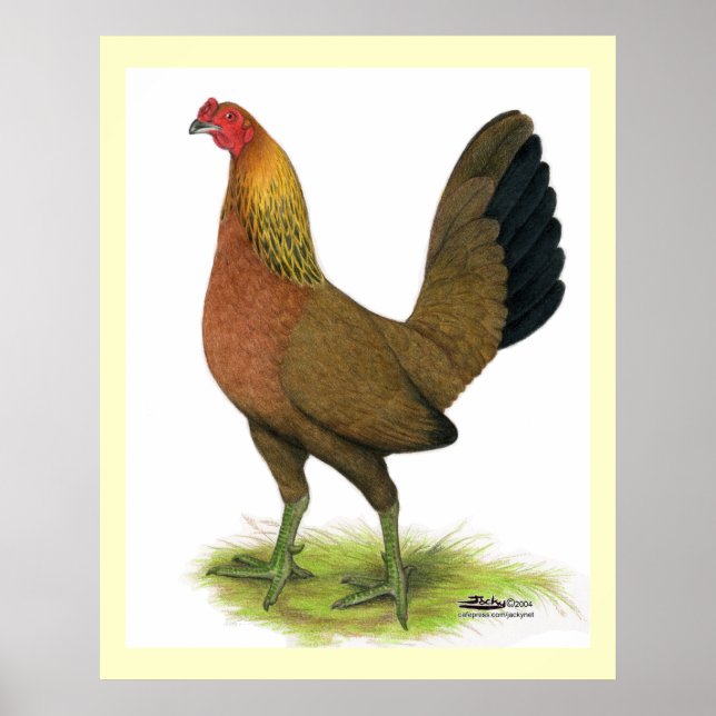 Poster Jogo Hen: Penteado (Frente)