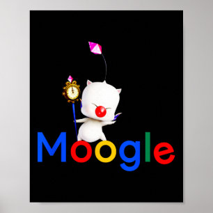 Poster Jogo Kawaii Moogle Kupo Gamer Jogo
