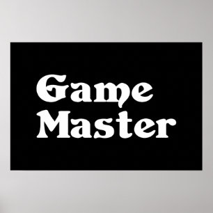 Poster Jogo mestre