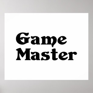 Poster Jogo mestre