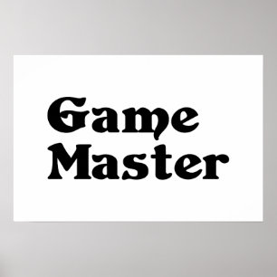 Poster Jogo mestre
