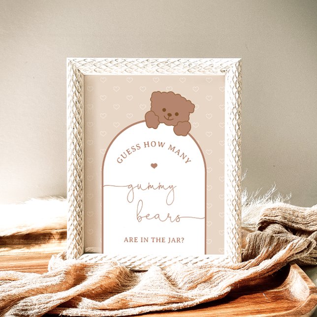 Poster Jogo Minúsculo de Urso Quantos Ursos Gummy (Criador carregado)