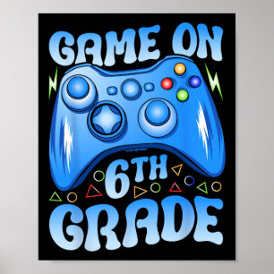 Poster Jogo No 6 De Volta Ao Vídeo G Do 6 Da Escola