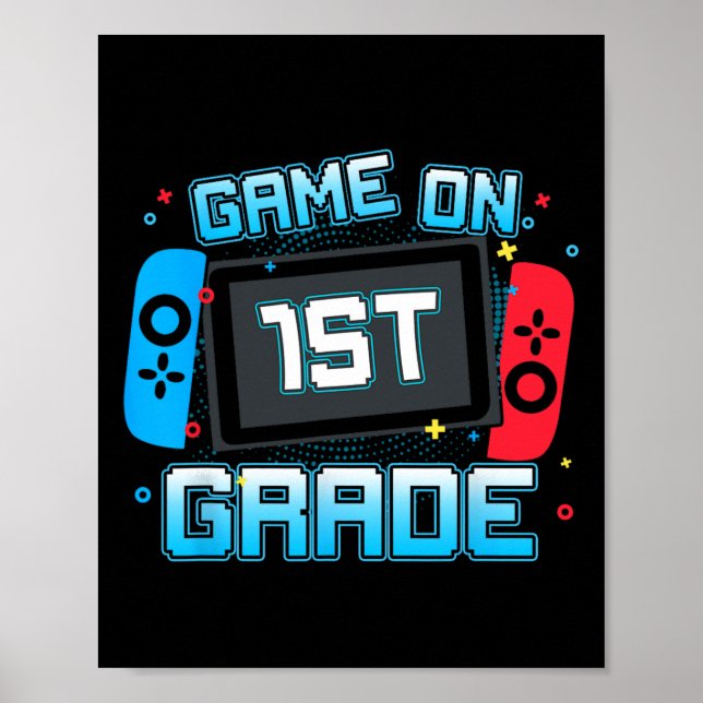 Poster Jogo No Jogo Da Série 1rua De Volta Às Crianças De (Frente)