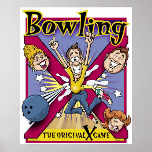 Pôster Jogo original de "X"