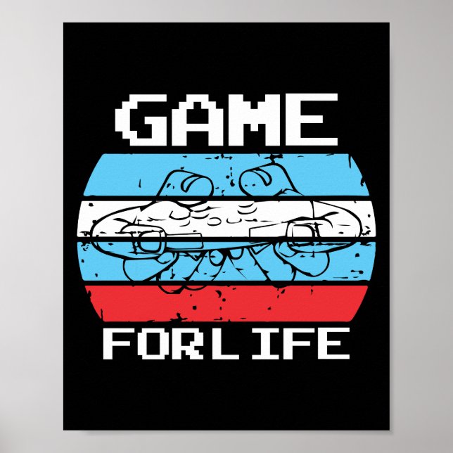 Poster Jogo Para a Vida (Frente)