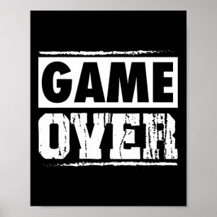 Poster Jogo sobre a Arcade de Jogos dos Videos games Retr
