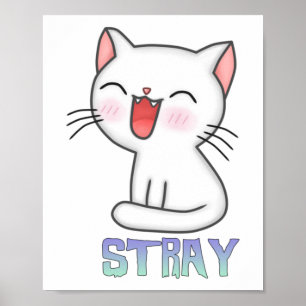 Poster Jogo Stray - Stray - Gato de Rua - Jogo do Gato de