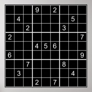 Poster Jogo Sudoku