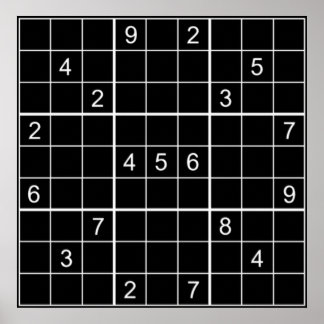 Poster Jogo Sudoku