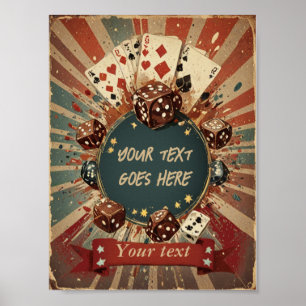 Poster Jogo venenoso editável