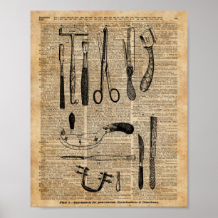 Pôster Jogos antigos do Necropsy, zombi Apoalypse, arte