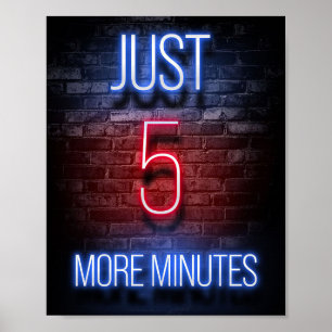 Poster Jogos Apenas Mais Cinco Minutos