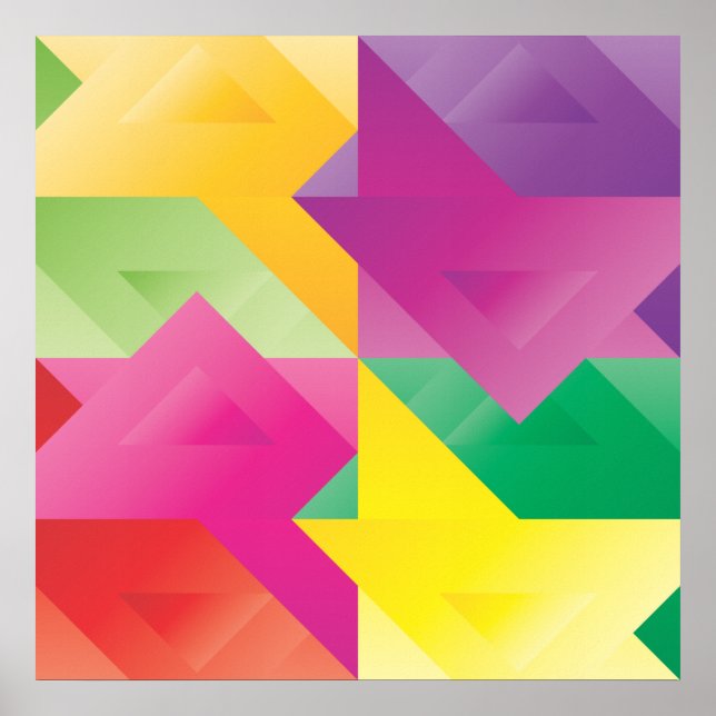 Pôster Jogos de triângulo (Frente)