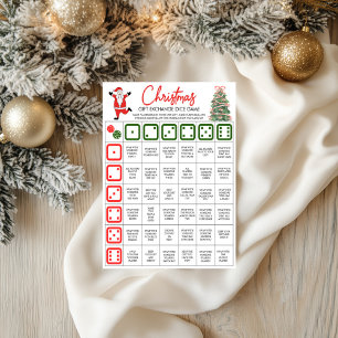 Poster Jogos de Trocas de Presentes de Natal, Jogo de Dad