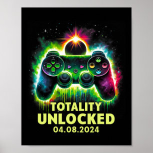 Poster Jogos de Vídeo Solar Eclipse 2024